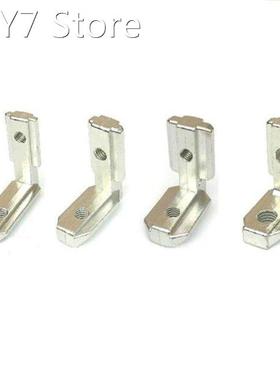 10PCS T Slot L-Shape Aluminum Profile Interior Corner Connec