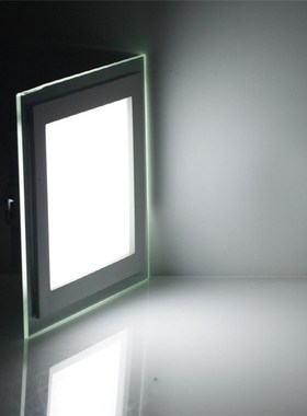 6W 9W 12W 18W 24W LED Panel Downlight Square Glass Cover Lig