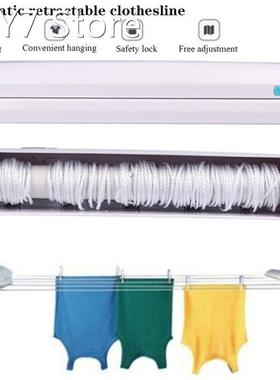 Clothesline Automatically Retractable Wall-mounted Drying Ra