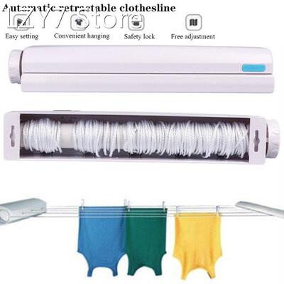 Clothesline Automatically Retractable Wall-mounted Drying Ra