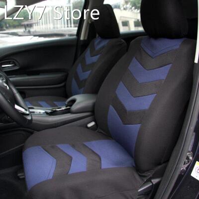 Universal Car Seat Cover Set 9Pcs Front Seat Back Seat Headr