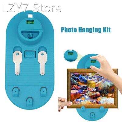 Frame Hooks Kit Picture Hanging Leveling Tool DIY Photo Loca
