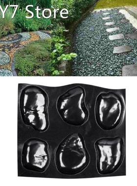 2022 New Rock Brick Concrete Mold Step Stones Plaster Cobble
