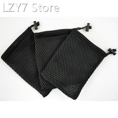 SODIAL(R) Cell Phone Nylon Mesh Drawstring Pouch Bags 3 Pcs-
