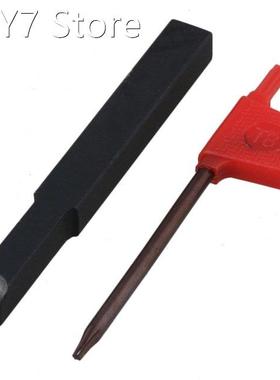 0.8x0.8x1cm Shank 45# Round Head Steel Lathe Tool Holder Bor