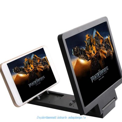 Folding Enlarged 3D Moblie Phone Screen Magnifier HD video A