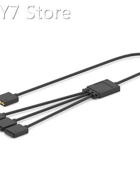 ARGB 5V 3Pin Extension Cable Adapter 30cm 1 to 3 RGB LED Spl