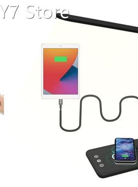 LED Desk Lamp USB Charging Port Wireless Charger Touch Contr