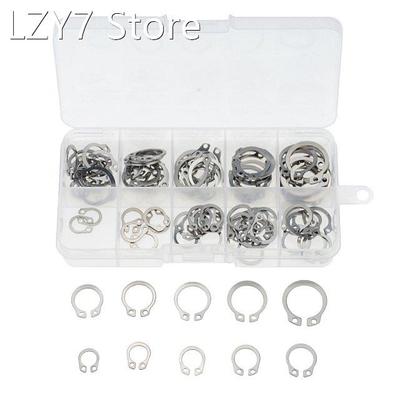 100PCS/Box Snap Retaining Ring Circlip Carbon Steel M8-M18 A