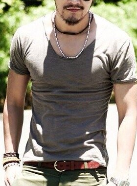 Summer 2017 chickens, understand bamboo v-neck t-shirts