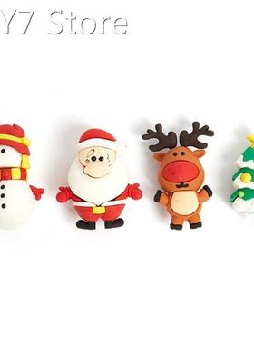 Christmas Children's Gifts Santa Claus Shape Eraser
