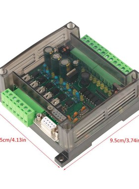 Industrial Control Board Rugged Durable PLC FX1N-14MT Progra