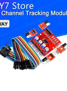 Four-Way infrared tracing / 4 Channel tracking Module / tran