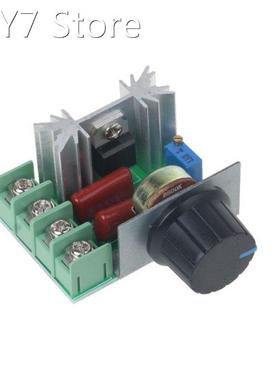 2000W AC Motor Speed Controller 50-220V 25A Adjustable Volta