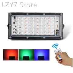 LED Floodlight 50W RGB Color Change Spotlight Garden Lamp Li