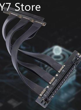 PCI E 4.0 X16 Extension Cable Graphics Card Connector Flexib