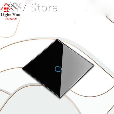 86 type Household wall touch sensor switch socket panel touc