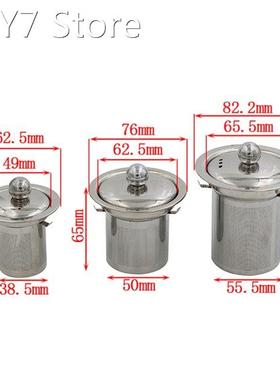 Reusable Stainless Steel Tea Strainer Mesh Infuser Basket Lo