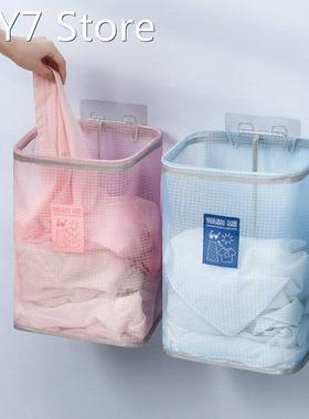 Foldable Wall Mounted Breathable Laundry Basket Foldable Dir