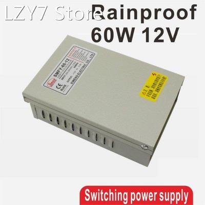 60W 12V 5A Rainproof outdoor Single Output Switching power s