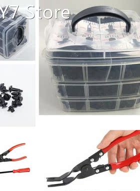 620Pcs Assorted Car Body Push Retainer Pin Rivet Fasteners