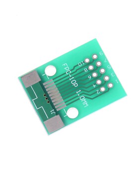 FPC FFC Cable 10PIN 0.5 Mm Pitch Connector SMT Adapter To 2