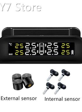 TPMS Car Tire Pressure Alarm Monitor System Real-time Displa