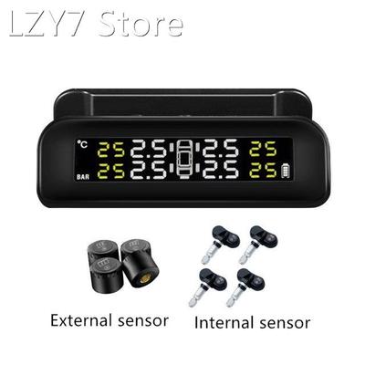 TPMS Car Tire Pressure Alarm Monitor System Real-time Displa