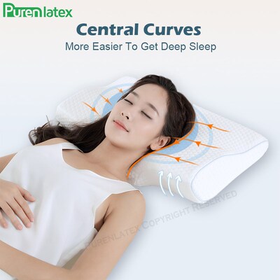 Orthopedic Memory Foam Gel Contour Pillow Ergonomic Cervical