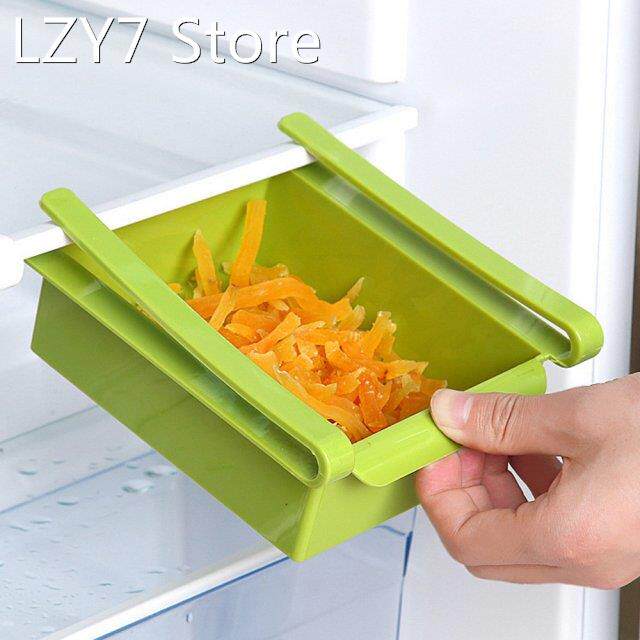 Refrigerator Shelf Storage Rack Pull Type Food Preservation