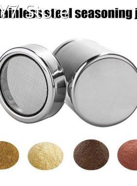 Chocolate Shaker Lid Stainless Steel Icing Sugar Flour Cocoa