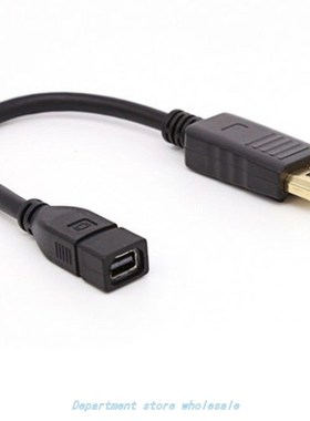 25CM Single Channels Display Port DP Male to Mini Display Po