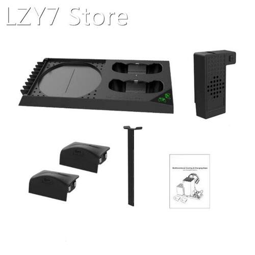 77UA Controller Charger Stand with Cooling Fan for X-box Ser