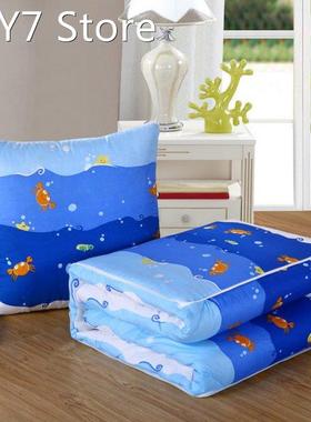 2 in 1 Napping Blanket Soft Comfortable Folding Blanket with