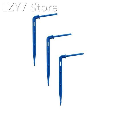20Pcs Blue Bend Curved Arrow Drippers Micro Irrigation Syste