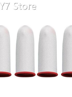 2 Pairs Gaming Finger Sleeves Conductive Silver Fiber Finger