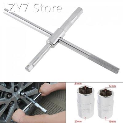 High Carbon SteelCar Tire Cross Wrench Labor Saving Extensio