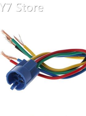 5 Pin Wire Connector Wiring Socket Plug Adapter For 16/19mm