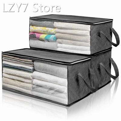 Quilt storage box Collapsible High capacity Clothes Duvet Zi