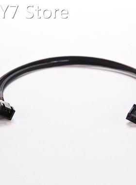 1PC 3 Pin Mainboard Power Cable Y-Splitter Female To Male Du