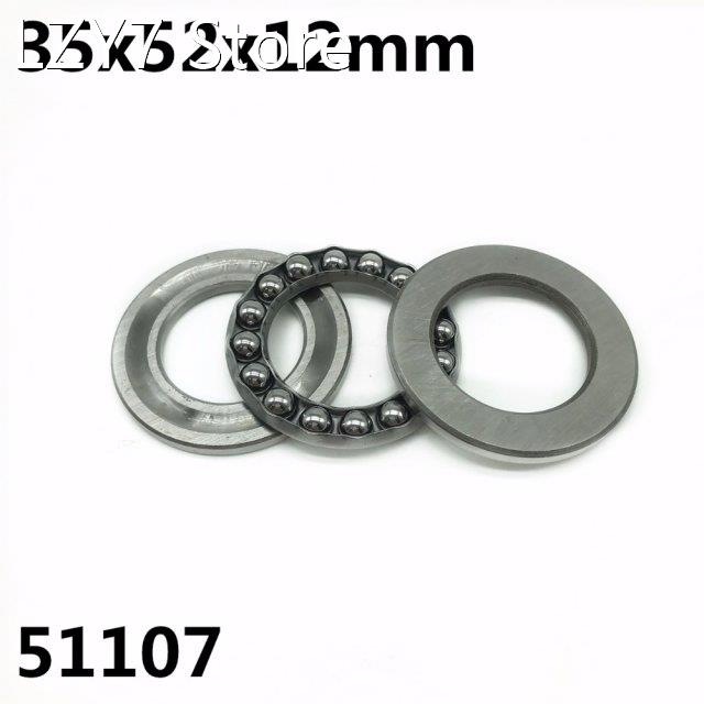 2Pcs 51107 35x52x12mm Axial Thrust Ball Bearings 8107 High q