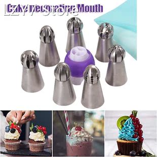 9 PCS Baking Supplies Set with Piping Ball Durable Easy Oper