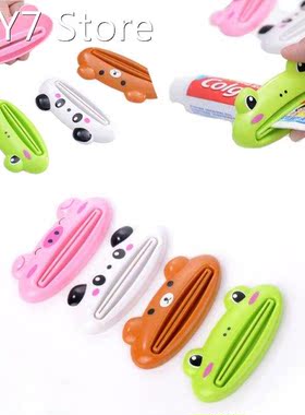 1pcs Cute Animal style multifunction squeezer toothpaste squ