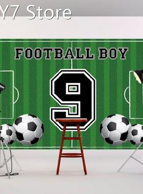 120x80cm Football Field Photography Background Kids Sportsma