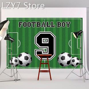 120x80cm Football Field Photography Background Kids Sportsma