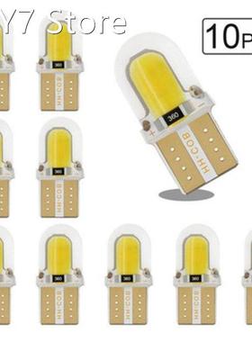 10 Pieces T10 Led Canbus W5W Led Bulb 6000K White Signal Dom
