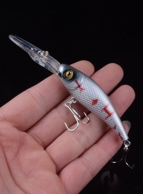 New Arrived Hard Minnow Fishing Lure Topwater Floating Wobbl