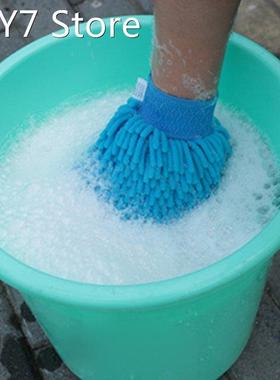 1pcs Super Mitt Microfiber Household Car Wash Washing Cleani
