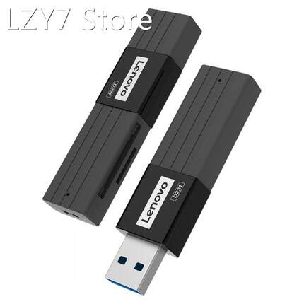 Lenovo D231 2 in 1 USB 3.0 Memory Card Reader Dual Slot TF S