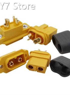 4Pcs XT60E1-M Male Plug XT60H-F Female Jack Socket Bullet Co